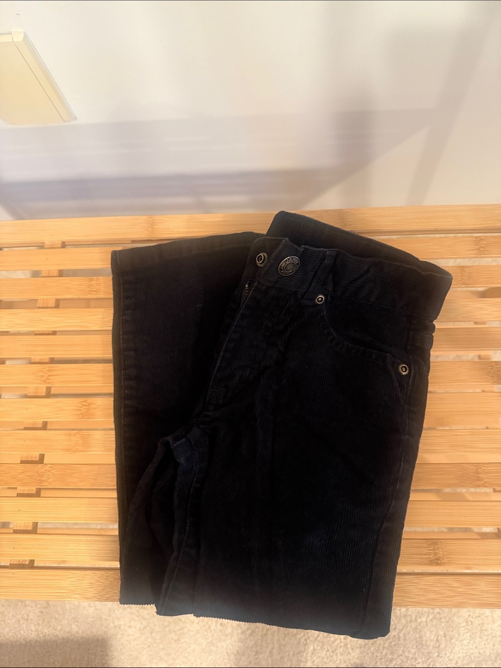 Boy’s Black Corduroy Jeans